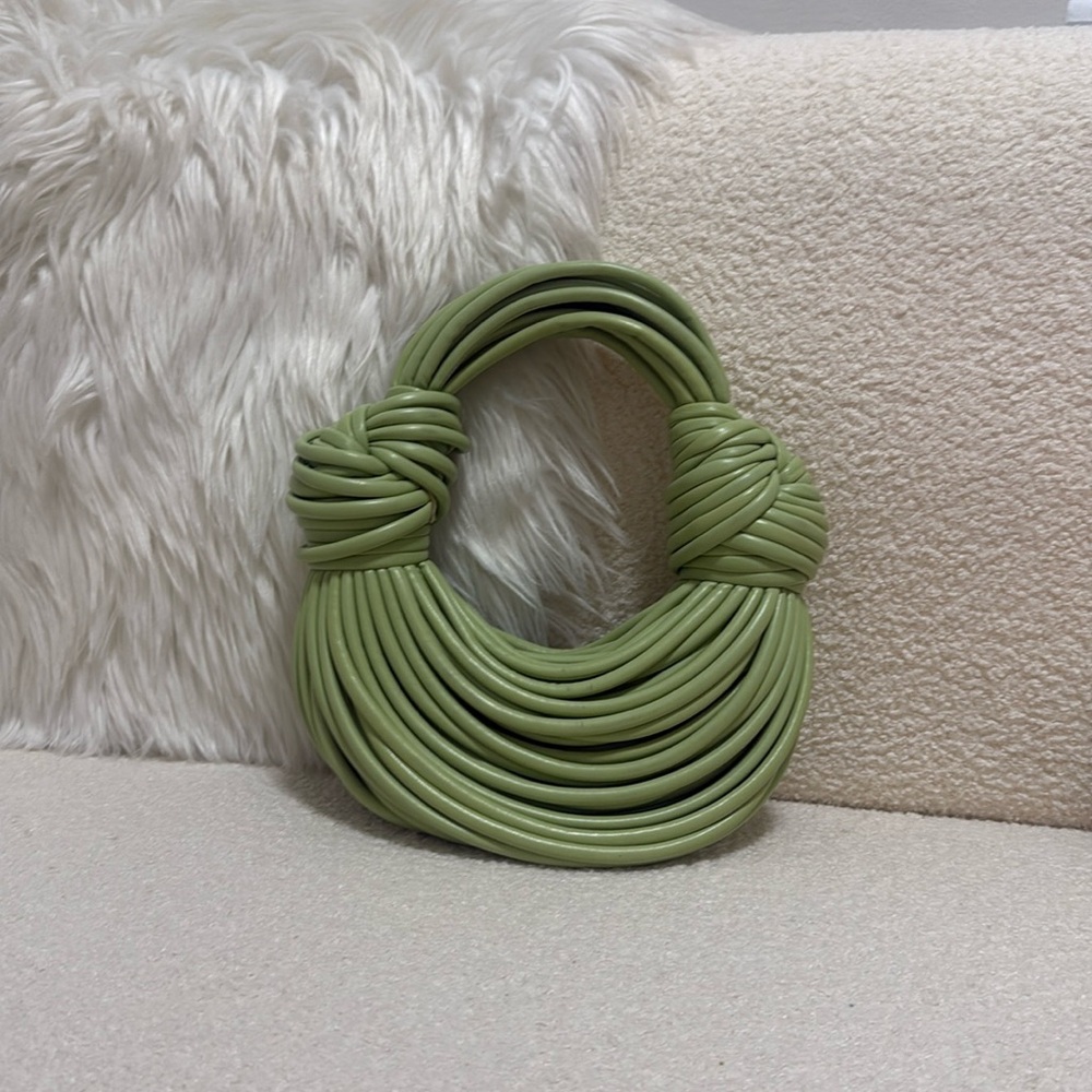 Green Rope Texture Bag.
